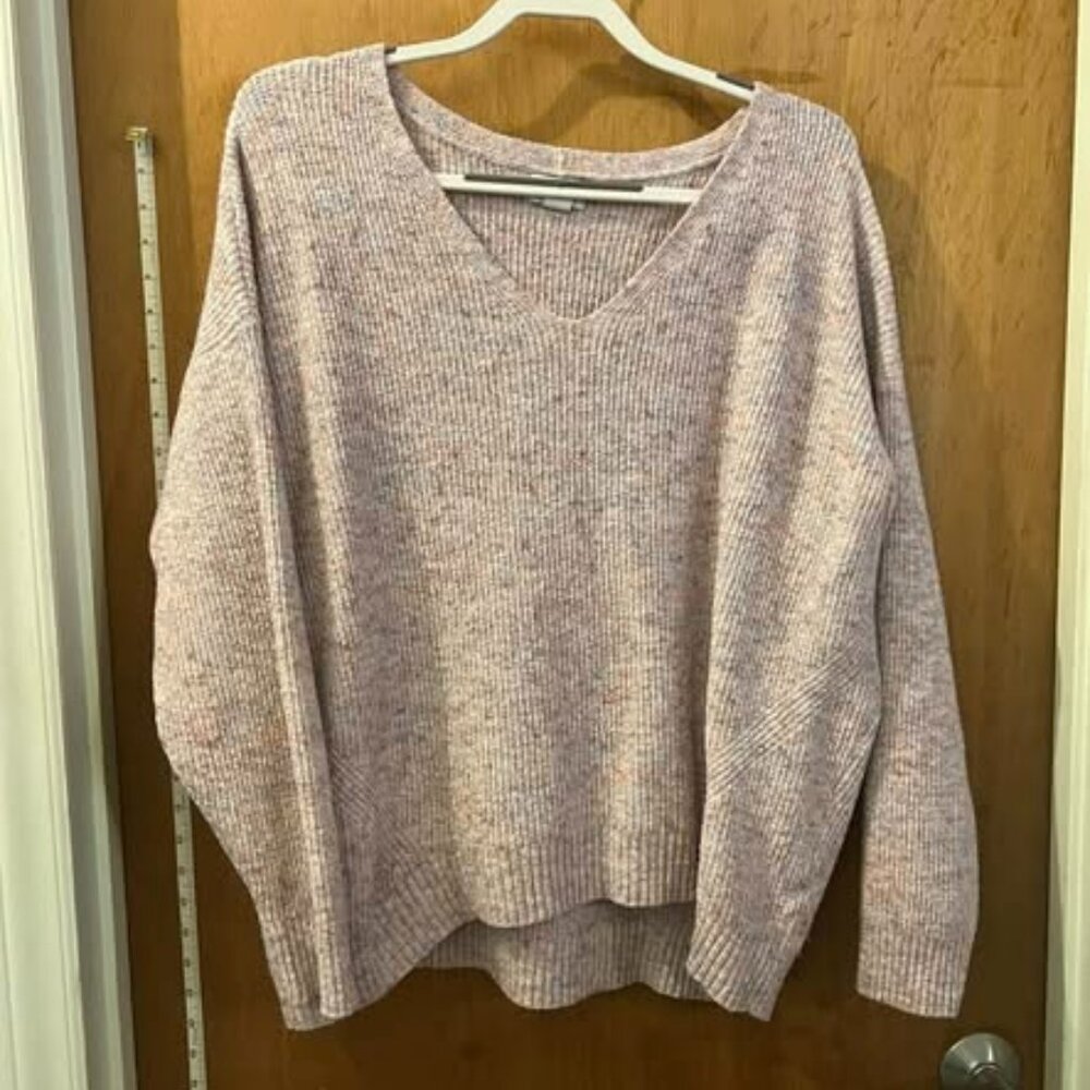 🐻Size XXL - Old Navy - Pink Long Sleeve V-Neck Sweater